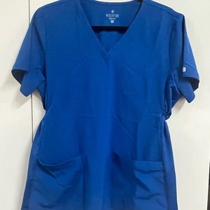 Med Couture Maternity Scrub Top